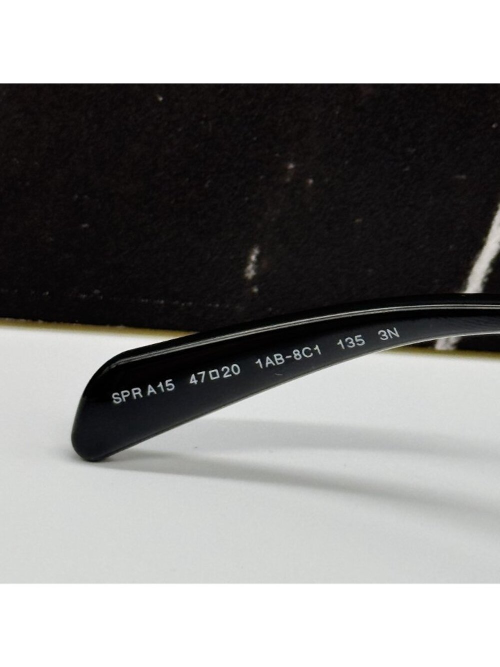 NEW PRADA PRA15S 1AB8C1 SUNGLASSES PR A15S 1AB8C1 SQUARE BLACK UNISEX SPR A15S - Picture 11 of 13